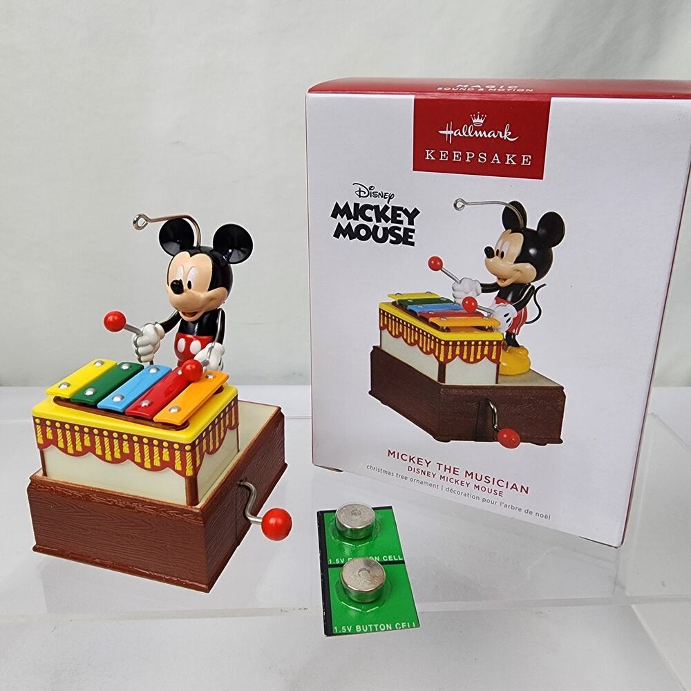 Hallmark Magic Sound & Motion Mickey The Musician The Mickey Mouse Club March